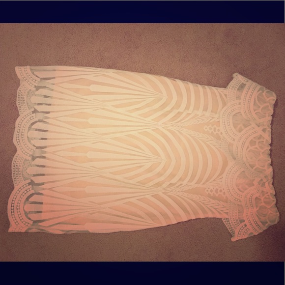 Charlotte Russe strapless dress *free w/ purchase* - Picture 1 of 3